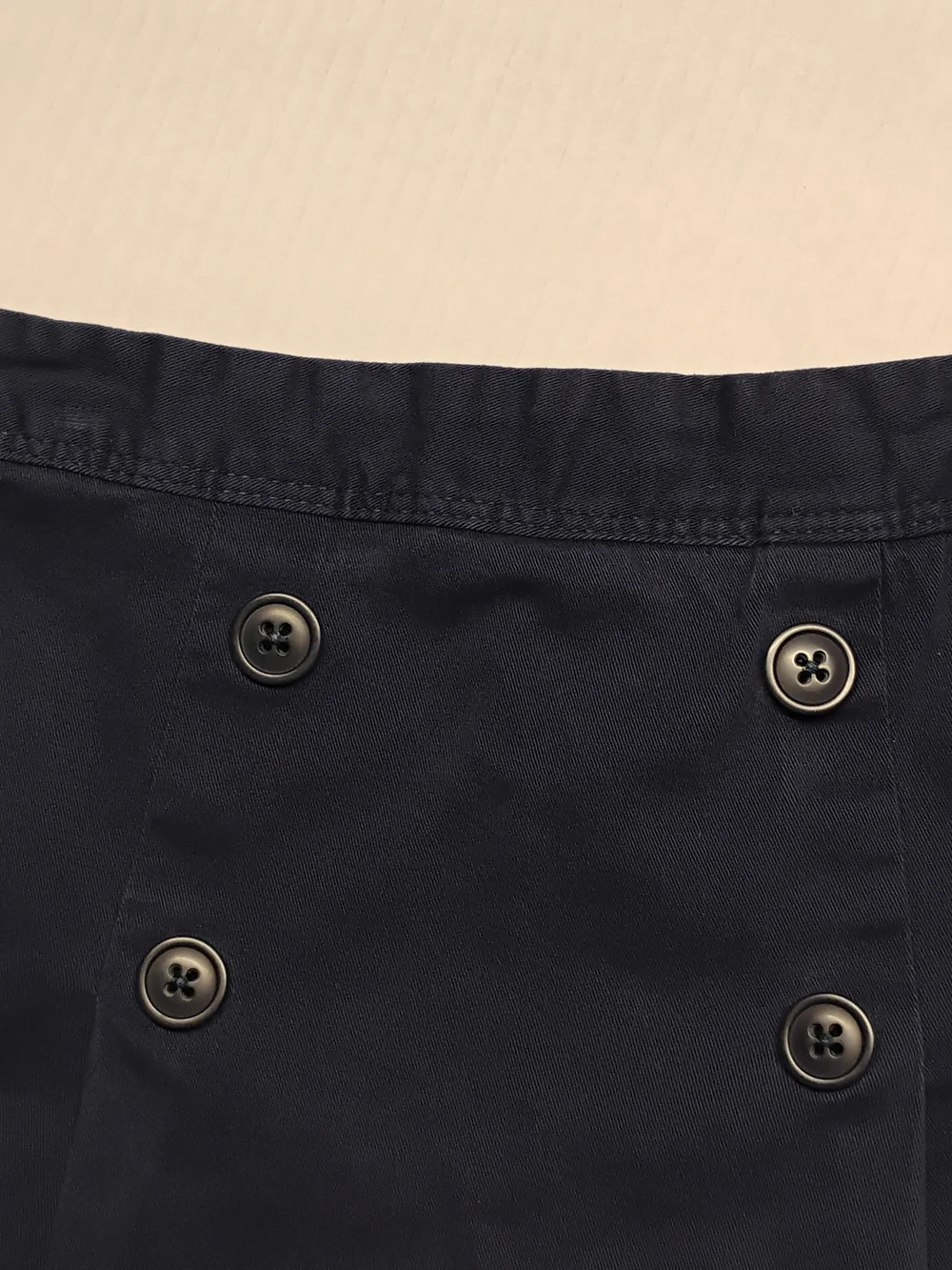 The Children's Place Navy Double-Row Button Skort